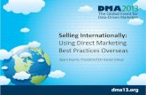 Selling internationally: Using Direct Marketing Best Practices Overseas