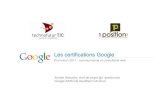 Certifications google
