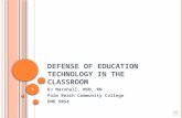 The  Education  Technology  Defense