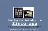 Setting up WCL Zinio eMagazines via the Zinio app