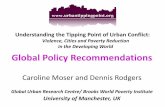 Understanding the Tipping Point of Urban Conflict: Global Policy Recommendations