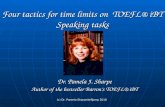Four tactics for time limits on  TOEFL® iBT Speaking tasks