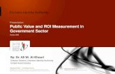 Public Value and ROI Measurement in Government Sector
