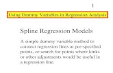 Spline Regressions