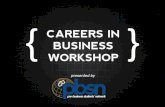 Careers in Business Workshop