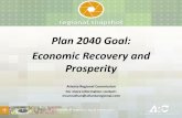 Plan 2040 Goals: Growing a Vibrant Economy in Metro Atlanta