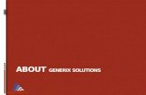 Generix Solutions Introduction