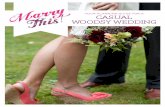 MarryThis! Guide to a Casual Woodsy Wedding