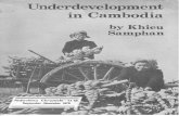"Underdevelopment in Cambodia," by Khieu Samphan