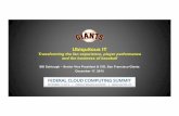 Visionary Keynote by Bill Schlough of the San Francisco Giants | December 17, 2013 | Federal Cloud Computing Summit