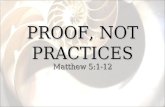 Proof Not Practices Presentation