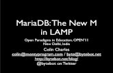 Open11 maria db the new m in lamp