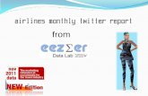 Airlines Monthly Twitter Report   November 2011 data