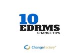 10 EDRMS Change Tips - For Records and Information Managers