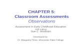 Chapter 5   wortham - classroom assessments - observation