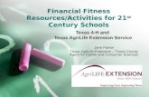 Financial Fitness Resources/Activities for 21st Century Schools