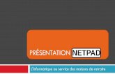 Netpad : présentation 2010