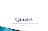 Quizlet - en oversikt