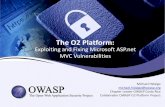 O2 platform and ASP.NET MVC, by Michael Hidalgo