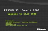 PASSMN Summit 2009 Upgrade to SSAS 2008