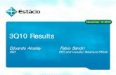 Estcio 3Q10   Results Presentation
