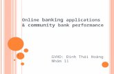 UEH Online banking Intensity & Bank Performance - Research Paper - hocmba@gmail.com
