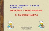 Frases simples e complexas