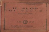 (1922) Hyslop Bicycles and Accessories