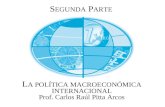 S EGUNDA P ARTE L A POLÍTICA MACROECONÓMICA INTERNACIONAL Prof. Carlos Raúl Pitta Arcos.
