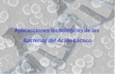 Aplicacciones tecnológicas de las Bacterias del Ácido Láctico.