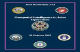 Geospatial intelligence in joint operations 2012