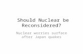 Nuclear reconsidered