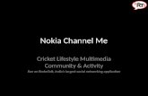 Nokia Channel Me Cricket Community on RockeTalk