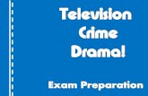 Conventions of a television crime drama (UNFINISHED)