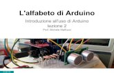 Alfabeto di Arduino - lezione 2