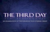 The Third Day - The Death Of Jesus (Part 2)