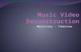 Music video deconstruction moz