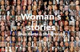 Woman's stories   silvia fratini, silvia pirrera