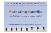 Guerrilla Marketing - Connecting-Managers
