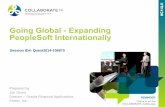 Going Global - Expanding PeopleSoft Internationally