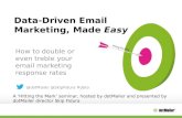 Data-Driven Email Marketing, Made Easy, dotMailer