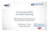 Calculating ROI for IMb® tracking