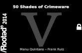 Manu Quintans & Frank Ruiz – 50 shades of crimeware [Rooted CON 2014]