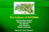 Group 3 estonia presentation 3 6-12
