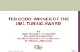 Life and work of E.F. (Ted) Codd | Turing100@Persistent