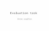Evaluation task (conventions) 2