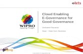 E maharashtra 2013   cloud & datacenters - venkatesh ramrao, head, state government business, wipro (2)