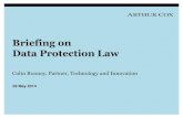 20140529 Data Protection Law_Colin Rooney