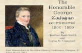George Cadogan: A career in courts martial, 1804 - 1809