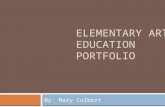 Elementary art education portfolio